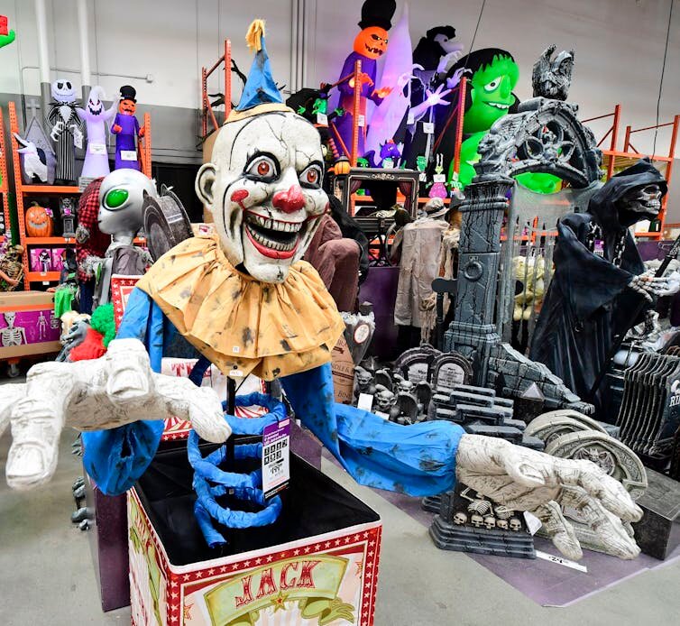 Of course you can buy an evil clown at Home Depot.