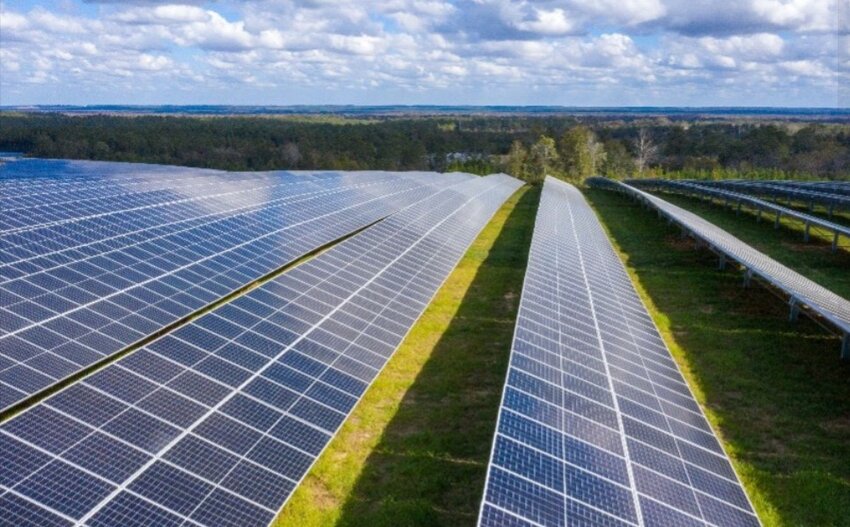 Solar farm.